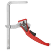 Upgrade Quick Ratchet Track Saw Guide Rail Clamp MFT Clamp for MFT Table and Guide Rail System Woodworking Clamp