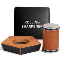 Upgrade Version Wheel Five Sided Magnetic Knife Sharpener Roller Knife Sharpener Five-Sided Magnetic Knife Sharpener Whe