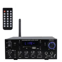 Upgraded KS-33BT Low Frequency HiFi Stereo Digital Amplifier BT5.0 LED Digital Sound FM Radio 2x60W Amplificador Amplifi