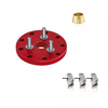 Upgraded Metal Clutch Flywheel Kit RC Car Spare Parts for 1/10 Nitro Stampede Jato T-Maxx Nitro Rustler Oil Car Vehicle