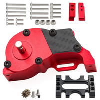 Upgraded Metal LCG Gearbox Assembly Spare Parts for 1/10 Climbing RC Car Vehicle Models Parts