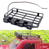 Upgraded Metal Luggage Rack with Light For MN82 1/12 RC Spare Parts