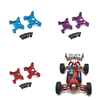 Upgraded Metal Parts Front and Rear Shock Absorber Bracket Kit for Wltoys 1/12 124008 124010 1/14 144016 144018 RC Car V