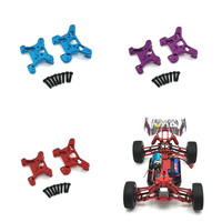 Upgraded Metal Parts Front and Rear Shock Absorber Bracket Kit for Wltoys 1/12 124008 124010 1/14 144016 144018 RC Car V
