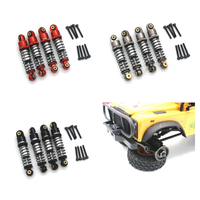 Upgraded Metal Parts Oil Filled Shock Asborbers Damper for FMS 1/24 FCX24M D90 D110 Range Rover RC Cars Vehicles Models