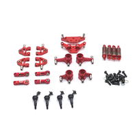 Upgraded Metal Parts Set Suspension Arm Shock Absorber Damper for Wltoys 1/28 284161 284010 284131 K969 K979 K989 K999 P