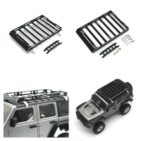 Upgraded Metal Simulation Luggage Rack for JJRC C8801 C8809 FMS 1/18 Red Rabbit Thunder Storm RC Cars Vehicles Models Sp