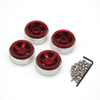 Upgraded Metal Wheel Rims Star Shape for FMS 1/18 FJ Crusier KATANA V2 Mogrich Fire Horse CHEYENNE ARIZONA RC Car Vehicl