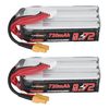 URUAV 15.2V 720mAh 100C 4S LiPo Battery XT30 Plug for GEPRC Cinelog30 V3 FPV Racing Drone