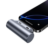 USAMS PB79 3000mAh Mini Tail Plug Portable Power Bank Type-C Plug-in External Battery Power Supply Fast Charging for iPh