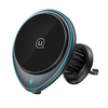 USAMS US-CD222 Wireless Magnetic Car Phone Holder 360° Rotary Air Vent Mount Stand for iPhone 15 14 13 for Xiaomi 14pro