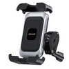 USAMS ZJ082 2-in-1 Full Coverage Cycling Phone Holder Shockproof Reinforced Clamp Stand 360° Rotation Single Hand Operat