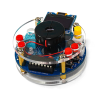 USB 5V Humidifier DIY Kit Real-Time Temp and Humidity Display OLED Screen Timer Function Portable Compact Design