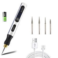 USB Cordless Rotary Tool Kit Woodworking Engraving Pen DIY For Jewelry Metal Glass Mini Wireless Drill
