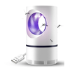 USB Electric Mosquito Killer Lamp LED Light Effective Physical Insect Trap Silent Operation Ideal for Bedroom Office Out