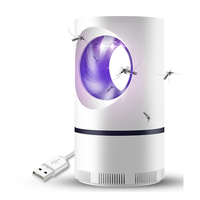 USB Electric Mosquito Killer Lamp LED Light Effective Physical Insect Trap Silent Operation Ideal for Bedroom Office Out
