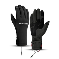 USB Motorcycle Riding Heated Gloves for Winter Outdoor Sports Skiing Warm Gloves Waterproof and Non-slip
