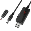 USB Power Boost Line DC 5V To DC 9V / 12V Step Up Module USB Converter Adapter Cable 5.5mm for Router Modem Fan Speaker