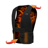USB Smart Electric Heated Vest for Motorcycle Riders Adjustable Heating Suit Keep Warm All Winter Smart Heating Vest Men