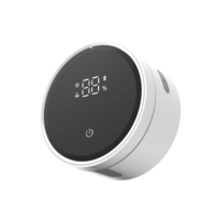 USB Smart Wall Mounted Toothbrush Sterilizer Punch-Free Single Toothbrush Dryer UV Sterilization with LED HD Display Aut