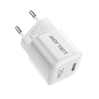 Uslion PD20W 1-Port USB PD Charger Fast Charging Wall Charger Adapter EU Plug for iPhone 13 14 14Pro 14Pro Max for Huawe
