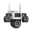 V380 3MP Triple Lens Smart Security Camera Wireless PTZ Full Color Night Vision Motion Detect Two Way Audio Waterproof O