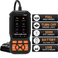 V520 2.8 Inches Screen Professional Car Diagnostic Scanner Full OBD2 Car Scanner Diagnostic Scan Tool Automotive Engine