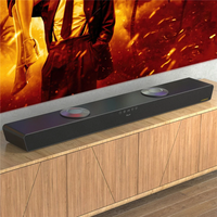 VAABZZ S2RL 2.1CH 60W Soundbar bluetooth Speaker 6 Drivers Stereo Deep Bass 4 Mode Audio USB Wired Soundbar Subwoofer