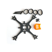 Velociraptor 2 Inch 90mm / 3 Inch 116mm 1S 2S Frame Kit Compatible with O4 Lite Air Unit Digital System for FPV Racing D
