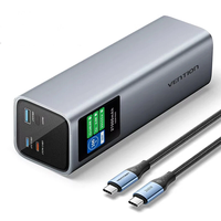 Vention FKE PD140W 99.9Wh 27000mAh Power Bank with TFT Digital Display External Battery Power Supply with 1 Input & 3 Ou