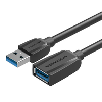 Vention VAS-A45 USB Male to Female Data Cable USB 3.0 Extension Cord Line 0.5M/1M/2M/5M Long for PS4 Smart TV PC