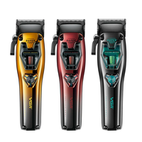 VGR V-668 Hair Clipper Kit 2500mAh Battery Vector Motor 8000~11000RPM Adjustable Taper Lever USB Rechargeable Ceramic DL