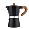 Vintage Wooden Handle Espresso Maker Moka Pot Classic Italian and Cuban Café Brewing Tools Cafetera 150ml 300ml Cafe Acc