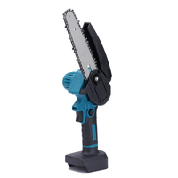 VIOLEWORKS 21V Mini Chainsaw Compact Power Tool with Pure Copper Motor Lightweight 6-inch Pruner with Safety Lock & Uppe