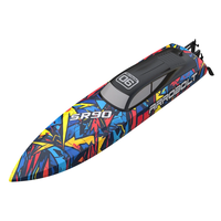 Volantexrc 798-5 SR90 70km/h ARTR 2.4G Brushless RC Boat Water Cooling Ship Capsize Reset Fast High Speed Waterproof Veh