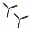 VolantexRC Mini F4U/ Mini P47 RC Airplane Fixed Wing Spare Part 3-Blade Propeller Full Set