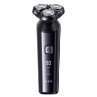 VTT RA4 Electric Shaver with Digital Display High-Speed Motor Men Shaver Multi-Dimensional Floating Shaving IPX7 Waterpr