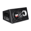 W10 Car Active Audio Stereo Subwoofer Powered Amplifier Enclosure Speaker With Wire 1100W 12V