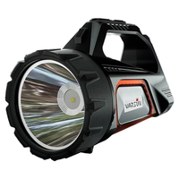 WARSUN DA03 Solar Rechargeable Energy Camp Flashlights ABS Portable Waterproof Torch Work Light Outdoor Hiking Camping S