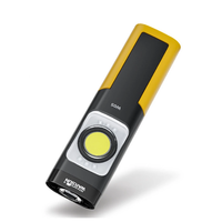 Warsun W05 USB Rechargeable Work Light with Magnetic Base,  Portable Flashlight with Clip,  Hook and 180° Rotation Stand L