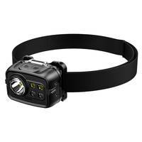 Warsun WH12 Motion Sensor Super Bright LED Headlamp USB C Rechargeable Head Torch Camping Emergency Lantern Headlight