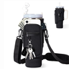 Water Bottle Carrier Bag for Stanley 40oz Tumbler with Phone Pocket,  Water Bottle Holder Pouch with Adjustable Strap for