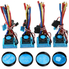 Waterproof 45A 60A 80A 120A Brushless ESC Electric for 1/8 1/10 1/12 RC Car Parts