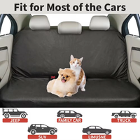 Waterproof 600D Oxford Fabric Car Seat Cover Universal Dog Car Seat Cover For Back Seat Cat Carrier Car Back Seat Car Se