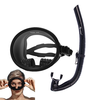WAVE 180° Wide View Scuba Diving Goggles Big Frame Wateght and -Fog Lens for Vision Underwater Snorkeling Fishing Full D