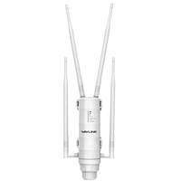 Wavlink AC1200 Outdoor WiFi Repeater Router Dual Band 5G 1200Mbps Weatherproof PoE Long Range Extender Antenna