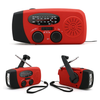 Weather Alert Emergency RadioAM/FM/NOAA Emergency Radio Solar Hand Crank USB Charging Generator 2000mAh Power Bank Flash