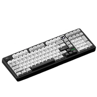 WEIKAV WK102 Tri-mode Mechanical Keyboard with TFT Screen Gasket Structure Hot-Swappable RGB Backlit 4000mAh Battery Wir