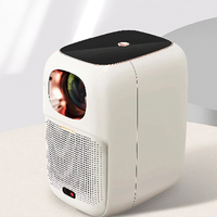 WEJOY V1 1280*720P LED Projector10400mAh Android 1200 Lumens Support FHD Resolution Dual 5G-WIFI BT5.0 Built-in Speake