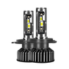 WEKEOLF Car LED Headlight H4/H7/H11/9005/9006 IP68 Waterproof High Brightness 360° Adjustable Car Lighting V2T